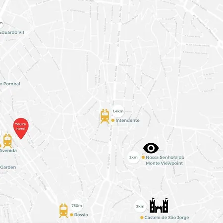 Vibrant Liberdade Living Διαμέρισμα Lisboa