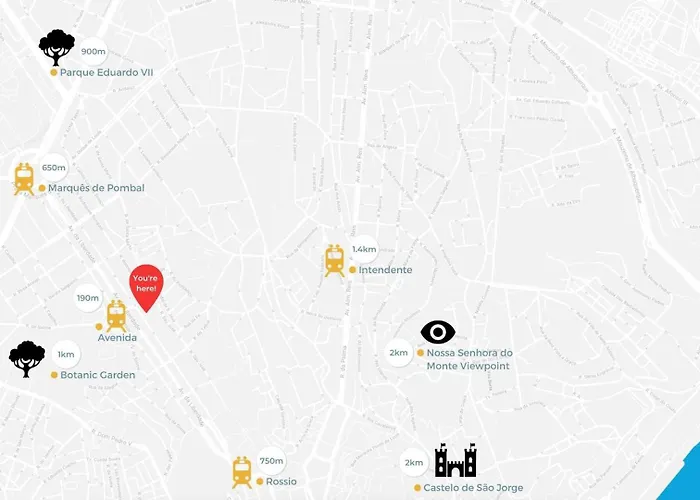 Vibrant Liberdade Living Διαμέρισμα Lisboa